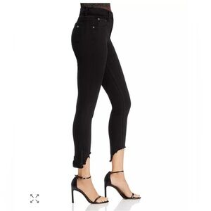 rag & bone Black High-Rise Women’s Ankle Jeans